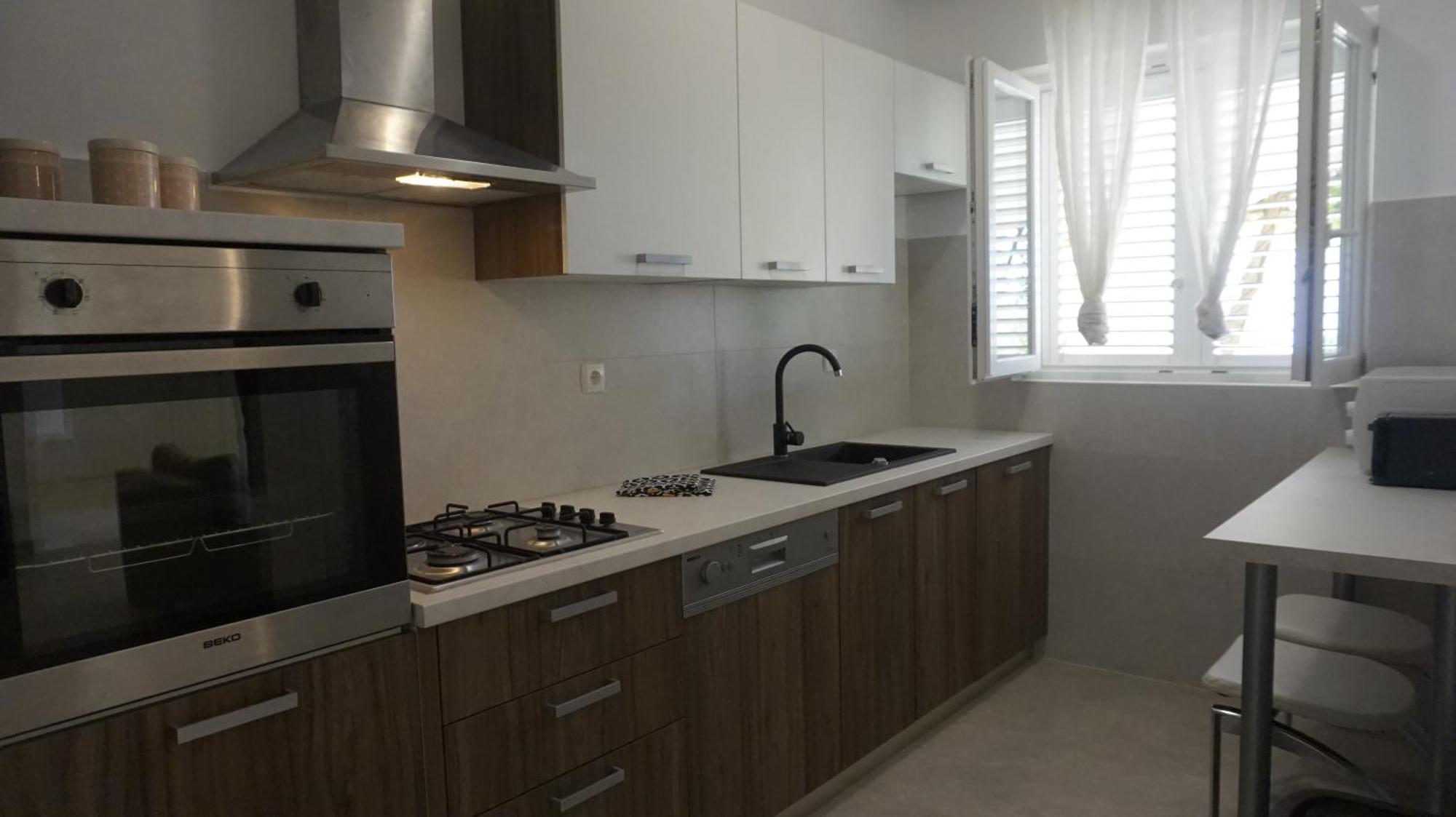 Apartment Krasna Baška Voda Dış mekan fotoğraf